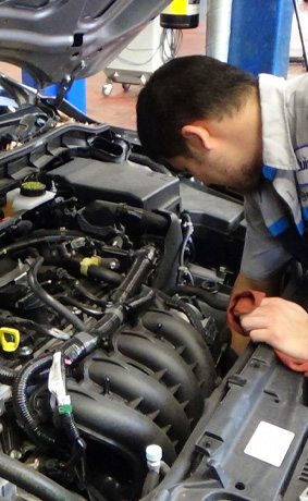 Ремонт двигателя на СТО