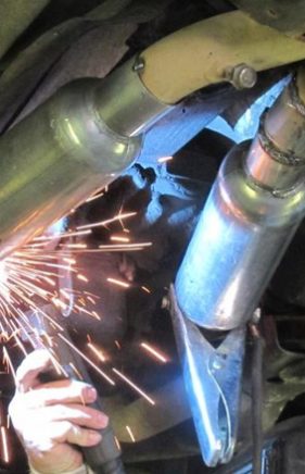 Ремонт выхлопной системы в Минске