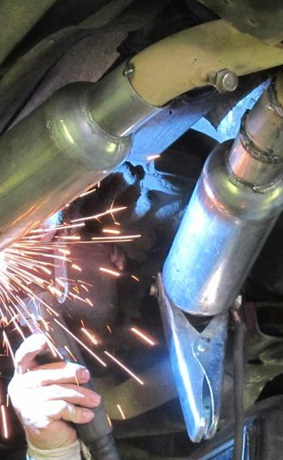 Ремонт выхлопной системы в Минске