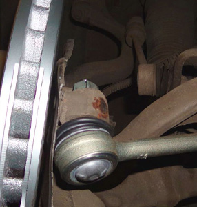 Замена рулевых наконечников