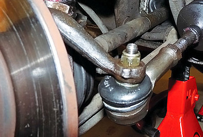 Замена рулевых наконечников