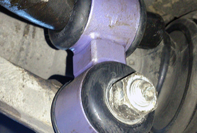 Замена стоек стабилизатора