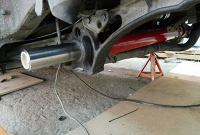 Замена задней балки в Минске