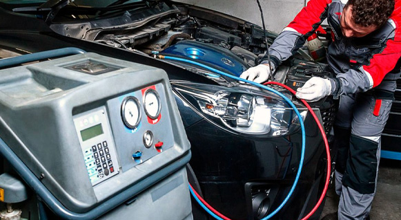 Заправка кондиционера авто